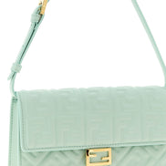 Fendi Bicolor Lamb Leather Shoulder Bag