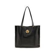 Versace Black Lamb Ovis Aries Shoulder Bag