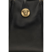 Versace Black Lamb Ovis Aries Shoulder Bag