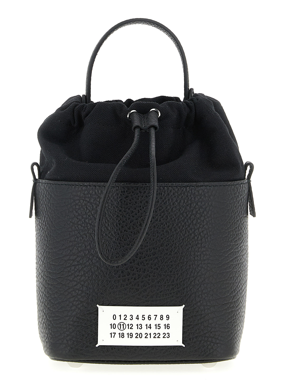 Maison Margiela Black Calfskin Bucket Bag