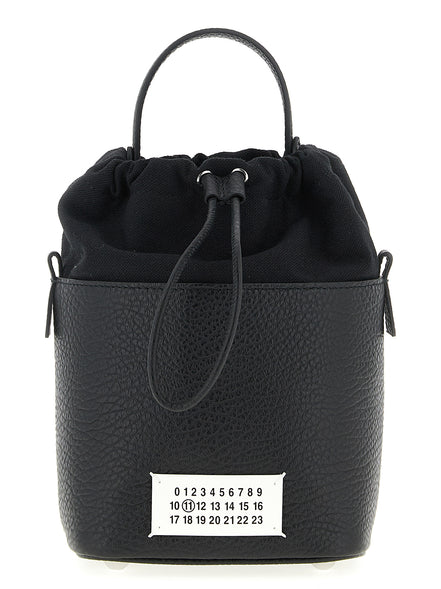 Maison Margiela Black Calfskin Bucket Bag