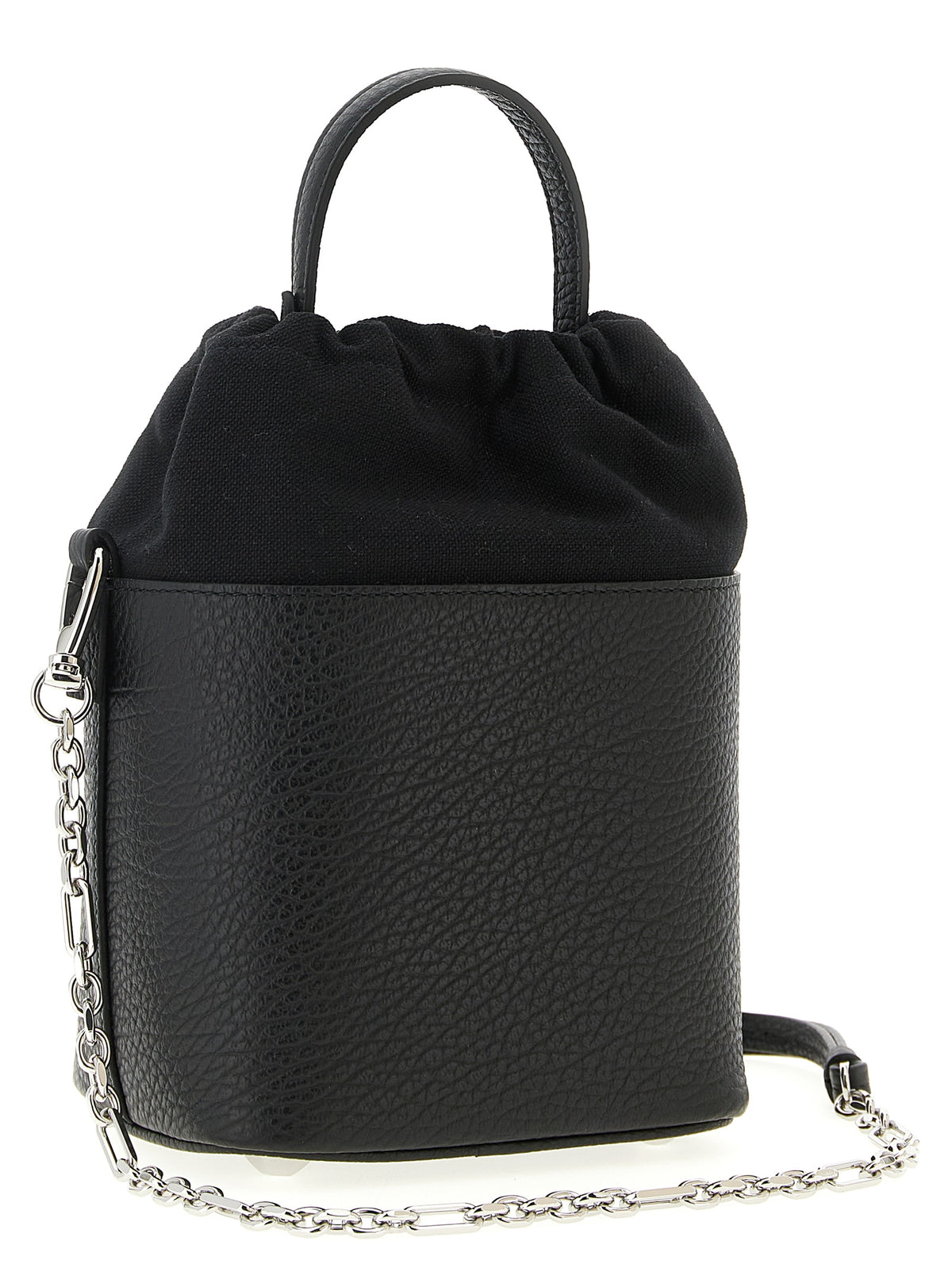 Maison Margiela Black Calfskin Bucket Bag