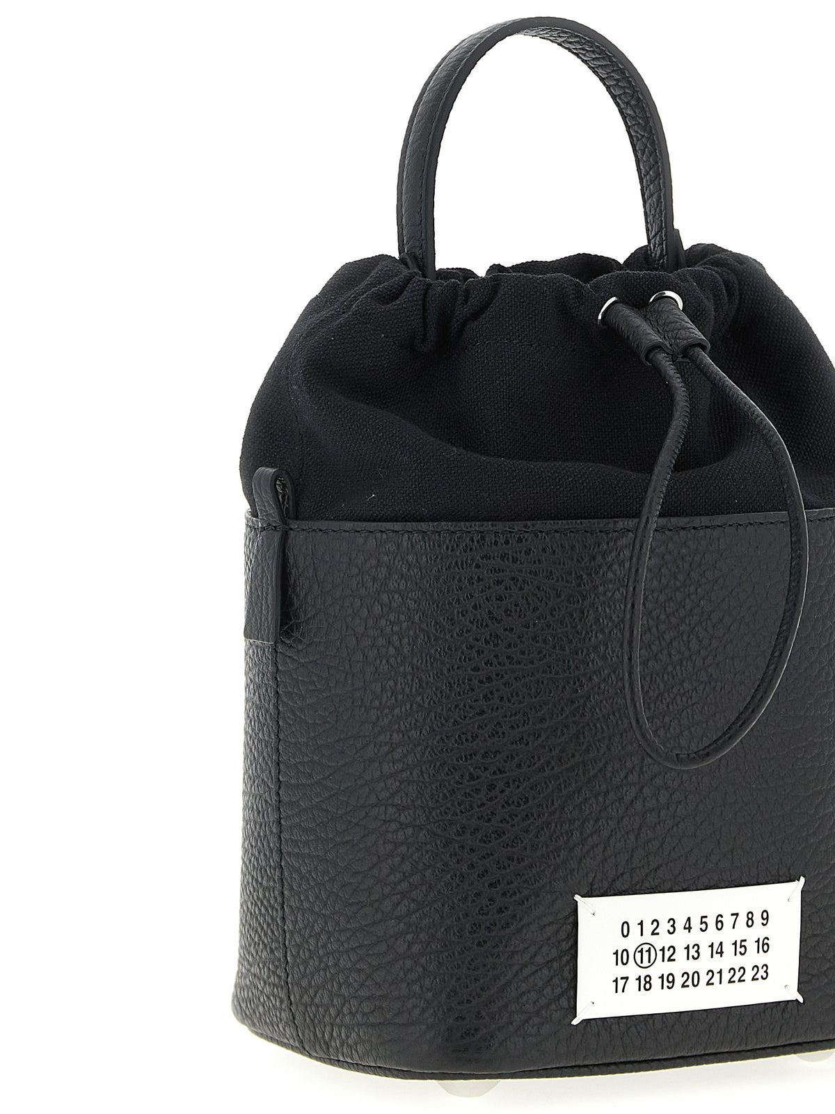 Maison Margiela Black Calfskin Bucket Bag
