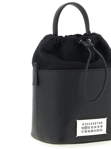 Maison Margiela Black Calfskin Bucket Bag