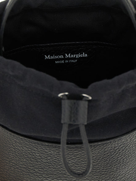 Maison Margiela Black Calfskin Bucket Bag