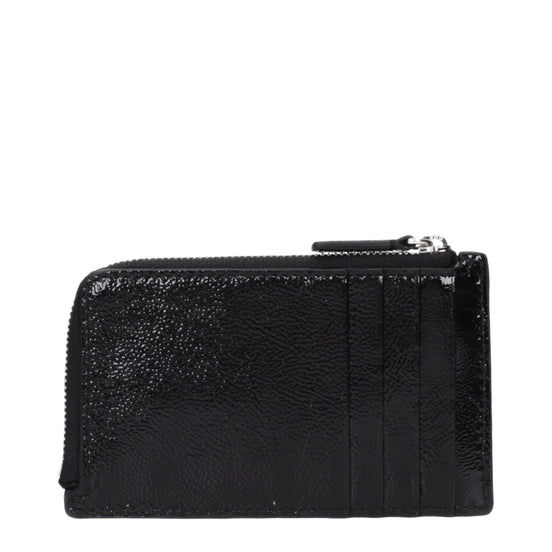 Courrèges Black Leather Wallet
