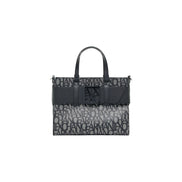 Armani Exchange Black Cotton Handbag