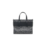 Armani Exchange Black Cotton Handbag