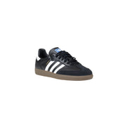 Adidas Originals Black Leather Athletic Sneakers