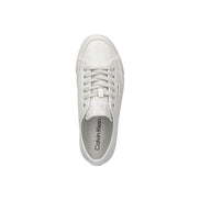 Calvin Klein Jeans White Leather Sneakers