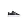 Calvin Klein Jeans Black Leather Low Top Sneakers
