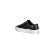 Calvin Klein Jeans Black Leather Low Top Sneakers