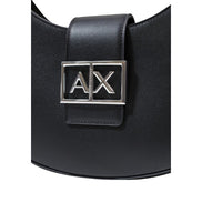 Armani Exchange Black Polyester Handbag