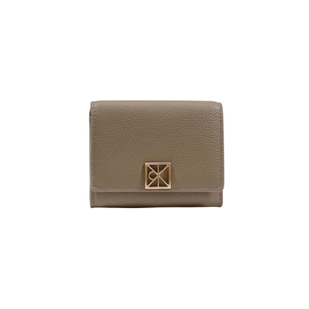 Calvin Klein Beige Leather Wallet