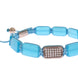 Nialaya CZ Opal 925 Silver Bracelet