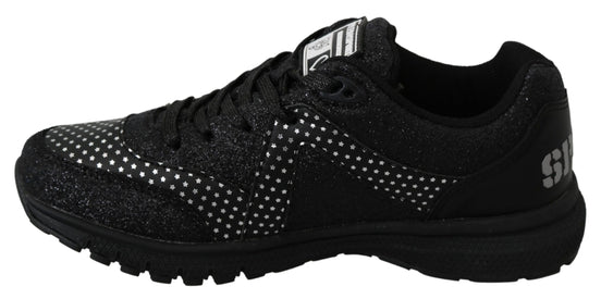 Μαύρα αθλητικά παπούτσια Philipp Plein Running Jasmines