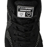 Philipp Plein Black Running Jasmines Sneakers Shoes