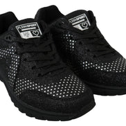 Philipp Plein Black Running Jasmines Sneakers Shoes