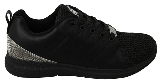 Μαύρα casual αθλητικά παπούτσια Philipp Plein Running