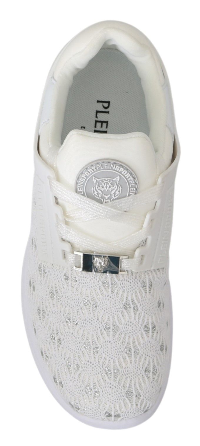 Philipp Plein Λευκά Υφασμάτινα Αθλητικά Παπούτσια Sneakers