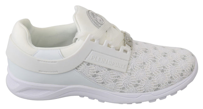 Philipp Plein Λευκά Υφασμάτινα Αθλητικά Παπούτσια Sneakers