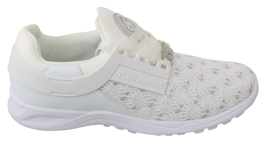 Philipp Plein Λευκά Υφασμάτινα Αθλητικά Παπούτσια Sneakers