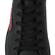 Dolce & Gabbana Μαύρα Δερμάτινα Sneakers με Καρδιά Love Γυναικεία Παπούτσια