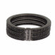 Nialaya Black CZ 925 Sterling Silver Womens