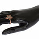 Nialaya Womens Clear CZ Star 925 Silver Ring