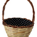 Dolce & Gabbana Beige Wood Wicker Rattan Basket Tote Bag