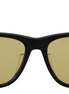 Diesel Black Frame DL0330-D 01E 57 Yellow Transparent Lenses Sunglasses