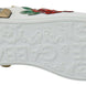 Dolce & Gabbana Γυναικεία Αθλητικά Παπούτσια Sneakers με Παγιέτες και Κρύσταλλα Λευκά Τριαντάφυλλα