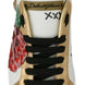 Dolce & Gabbana Γυναικεία Αθλητικά Παπούτσια Sneakers με Παγιέτες και Κρύσταλλα Λευκά Τριαντάφυλλα