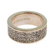 Nialaya Silver Womens CZ 925 Sterling Ring