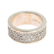Nialaya Silver Womens CZ 925 Sterling Ring