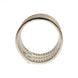 Nialaya Authentic Womens Clear CZ 925 Sterling Silver Ring