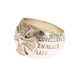 Nialaya Silver Cross Womens 925 Sterling Ring