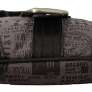 WAYFARER Gray Printed Logo Shoulder Crossbody Purse Bag