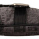 WAYFARER Gray Printed Logo Shoulder Crossbody Purse Bag