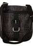 WAYFARER Gray Printed Logo Shoulder Crossbody Purse Bag