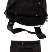 WAYFARER Black Printed Logo Shoulder Handbag Purse Bag