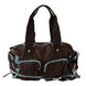 WAYFARER Brown Handbag Duffel Travel Purse