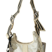 WAYFARER White Shoulder Crossbody Sling Fabric Purse