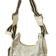 WAYFARER White Shoulder Crossbody Sling Fabric Purse