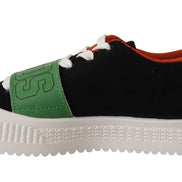 GCDS Multicolor Suede Low Top Lace Up Women Sneakers Shoes