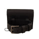 Dolce & Gabbana Black Leather Trifold Purse Belt Multi Kit Wallet