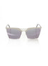Frankie Morello Silver Metallic Women Sunglasses