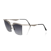 Frankie Morello Silver Metallic Women's Sunglass