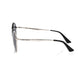 Frankie Morello Black Metallic Women Sunglasses