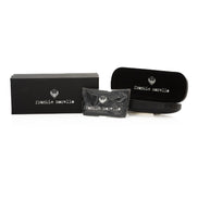 Frankie Morello Black Metallic Women Sunglasses